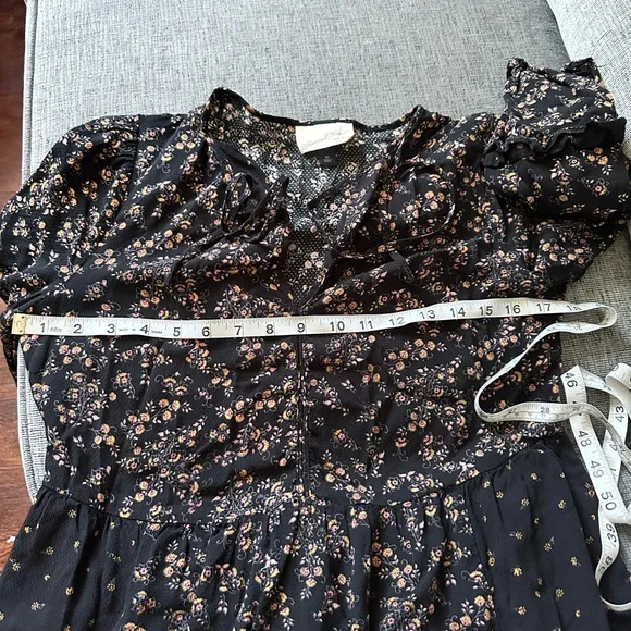 Universal Thread Floral Black Dress - Picture 13 of 13